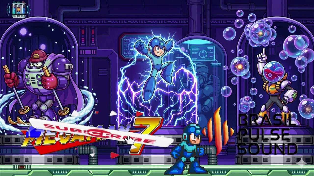 [ BRASIL PULSE SOUND ] Mega Man 7 - The Robot Museum