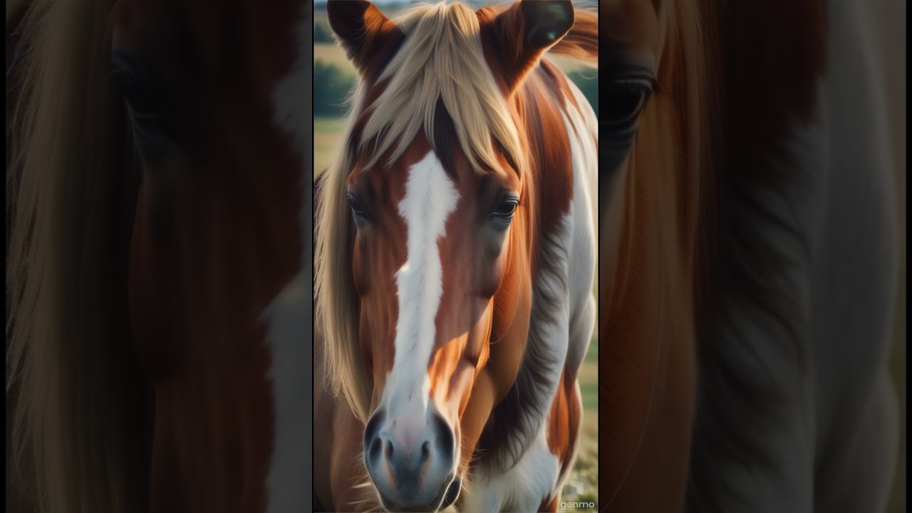 Meadow Whispers: Capturing the Soulful Symphony of Horse Eyes #shorts #eyes