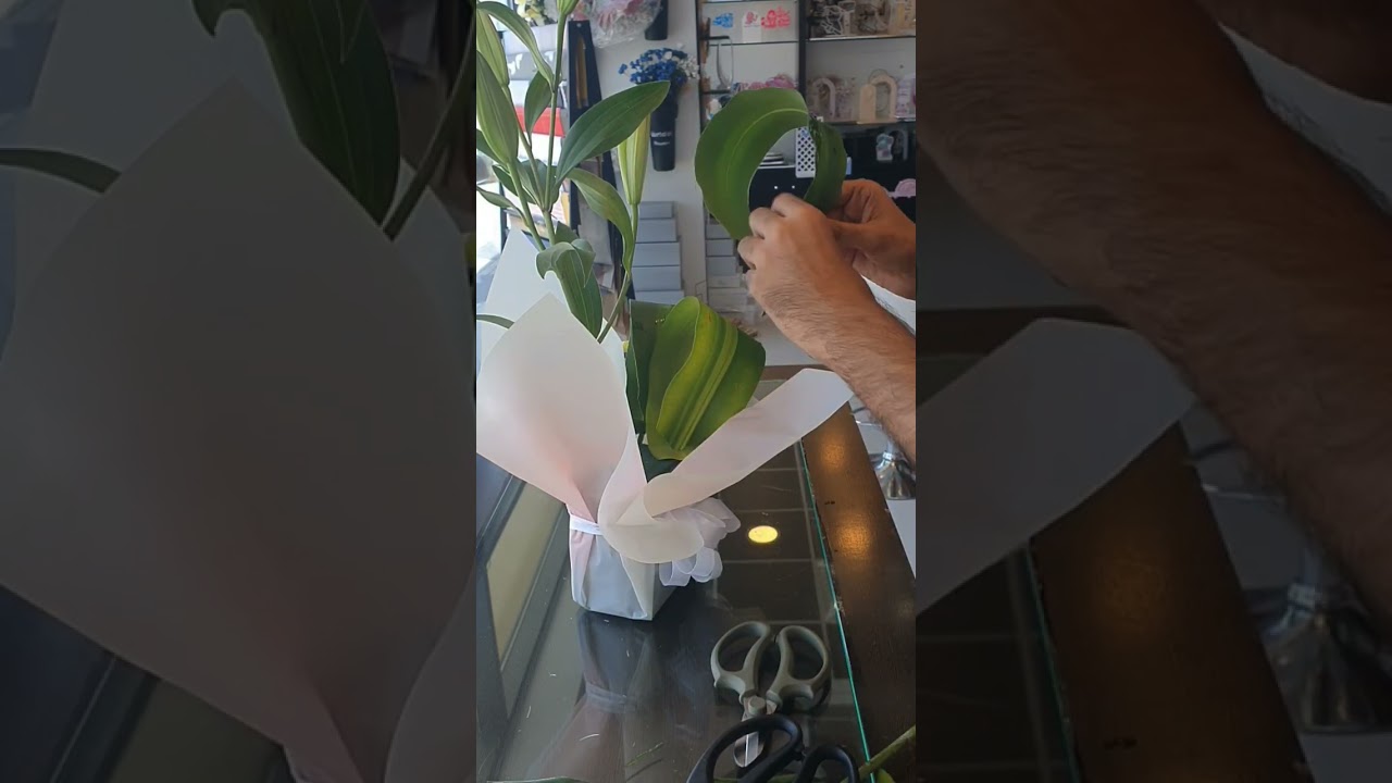 Easy And Simple Way To Make Stand Bouquet Of Flower ⚘️