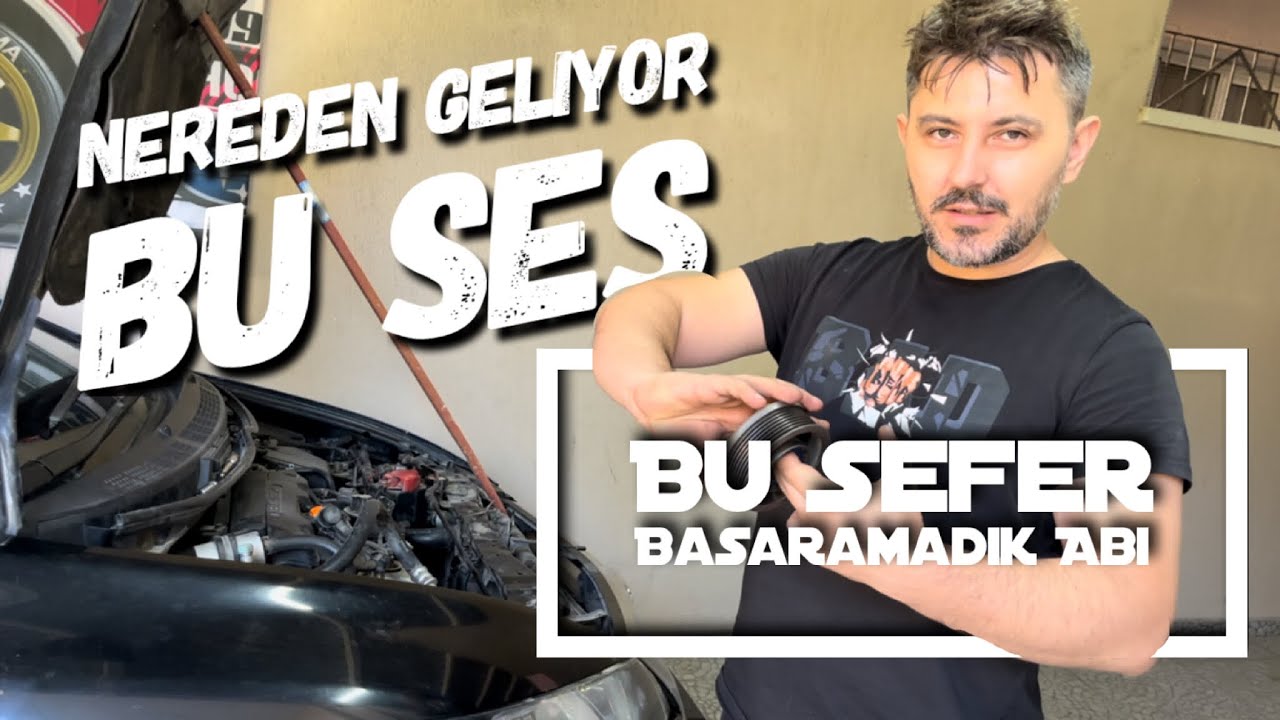 Araçta Klimayı Açınca Gelen Uğultu Sesi | Honda Civic Klima Kasnak Rulmanı Değişimi