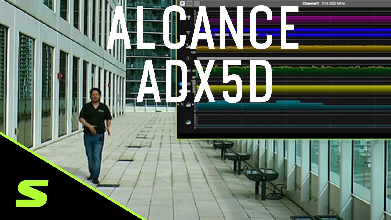 Prueba de Alcance ADX5D | Receptor Portátil Inalámbrico de Doble Canal Shure Axient Digital