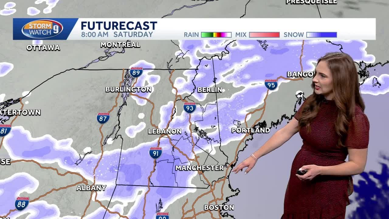 Video: Frigid air ahead of light snow this weekend