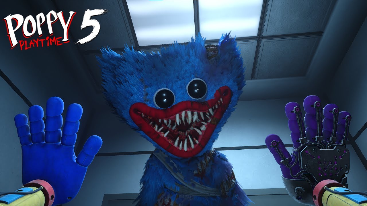 Poppy Playtime: Chapter 5 - Huggy's CHASE SCENE