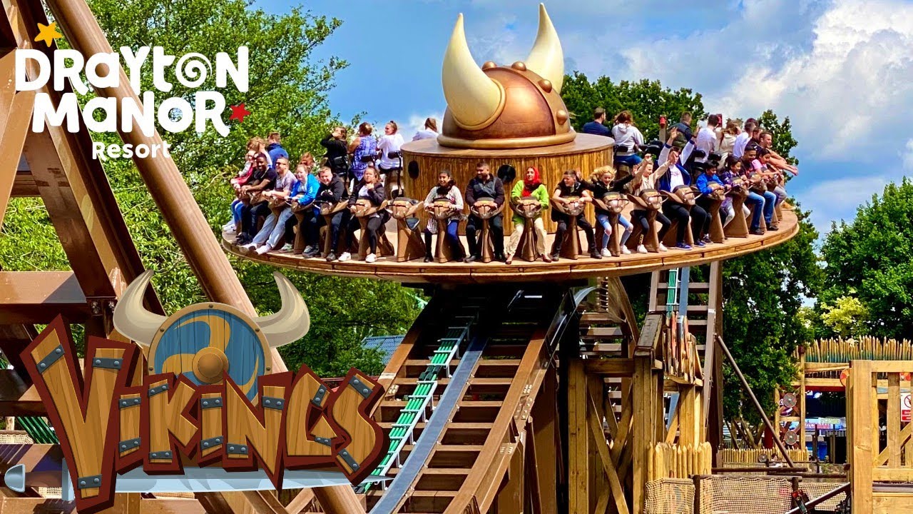 VIKINGS Is OPEN! Drayton Manor NEW For 2022 Themed Area