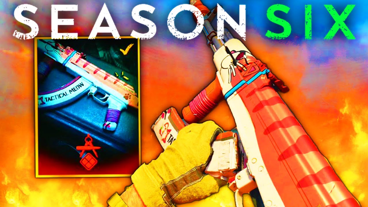 THE NEW CAT NIP Blueprint in the Cold War Warzone Season 6 Battlepass