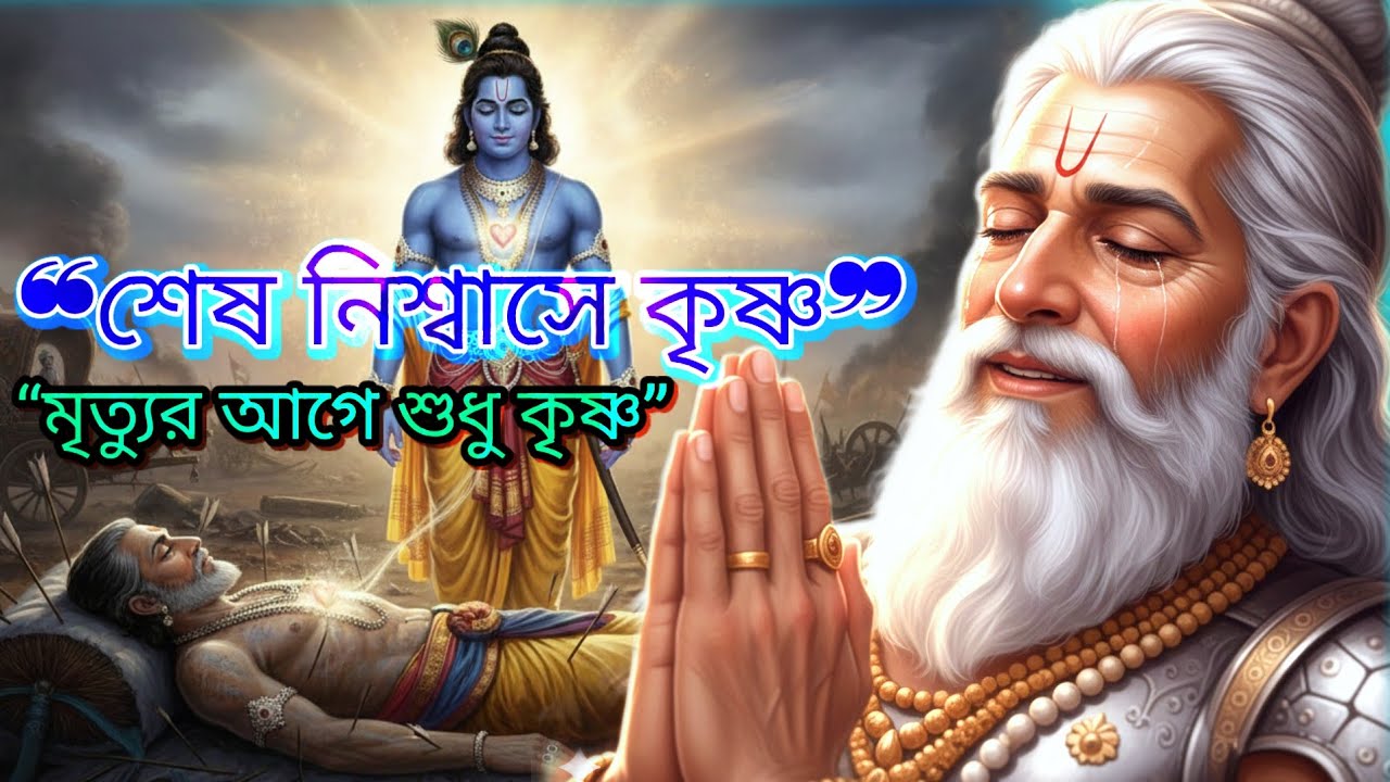 😭😭ভীষ্মের শরশয্যা: এক মহাবীরের ঈশ্বরের কাছে সম্পূর্ণ আত্মসমর্পণ | শ্রীকৃষ্ণের করুণা | Mahabharata |