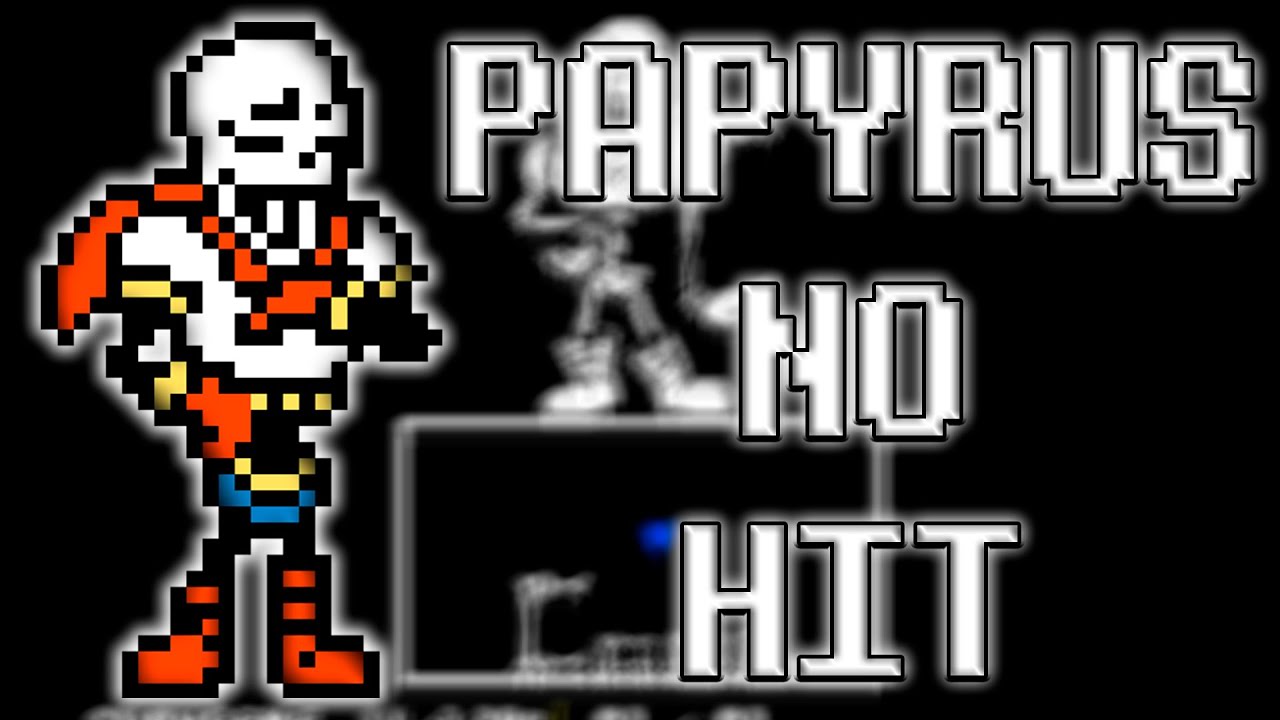 Undertale - NO HIT Papyrus (Pacifist) | Rubenx33