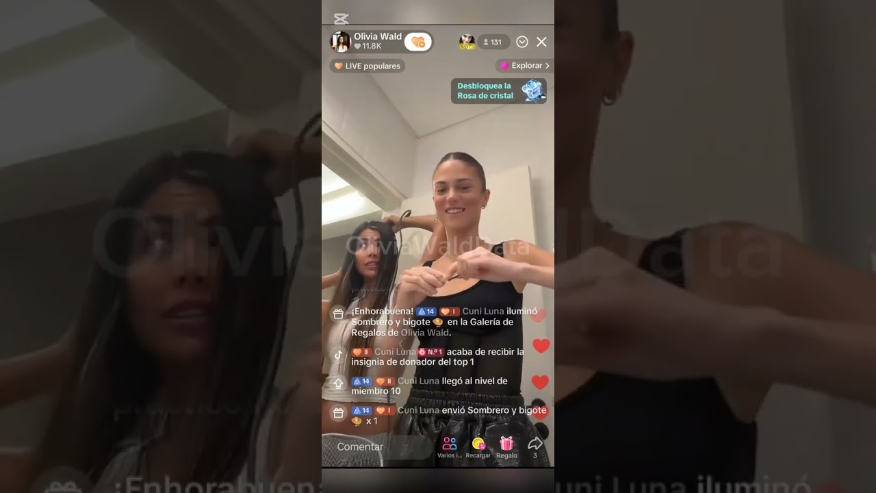 Olivia Wald - TikTok Live 08/02/2025