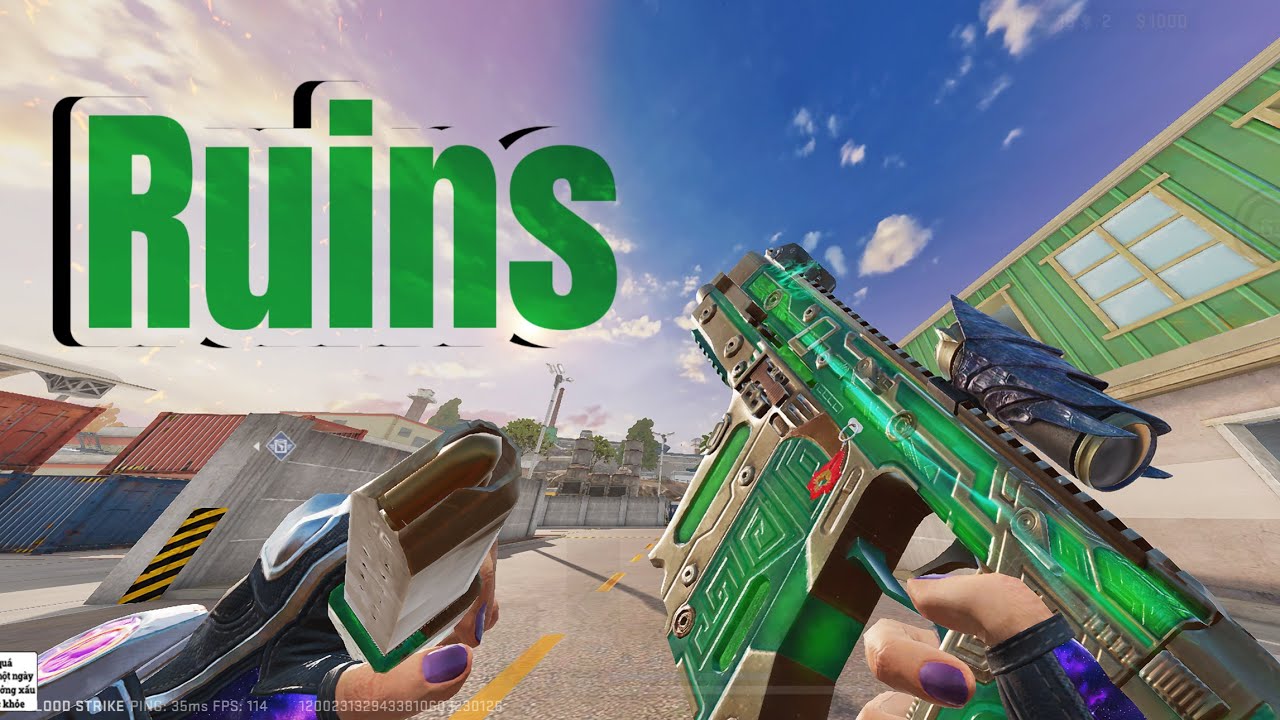 🔥BLOOD STRIKE-💀42 KILLS -⭕️RANDOM SQUAD- PKM - Ruins + Vector - Ruins | FULL GAMEPLAY 