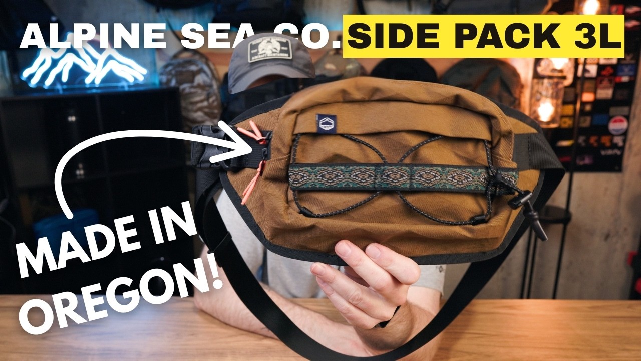 Alpine Sea Co. Side Pack 3L || First Impressions