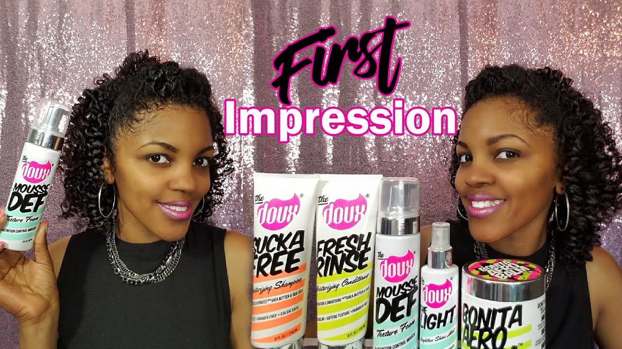 The Doux Hair Products First Impression and Review
