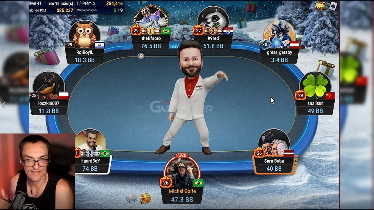 O maior BIG HIT da minha carreira! Poker Stream Highlights