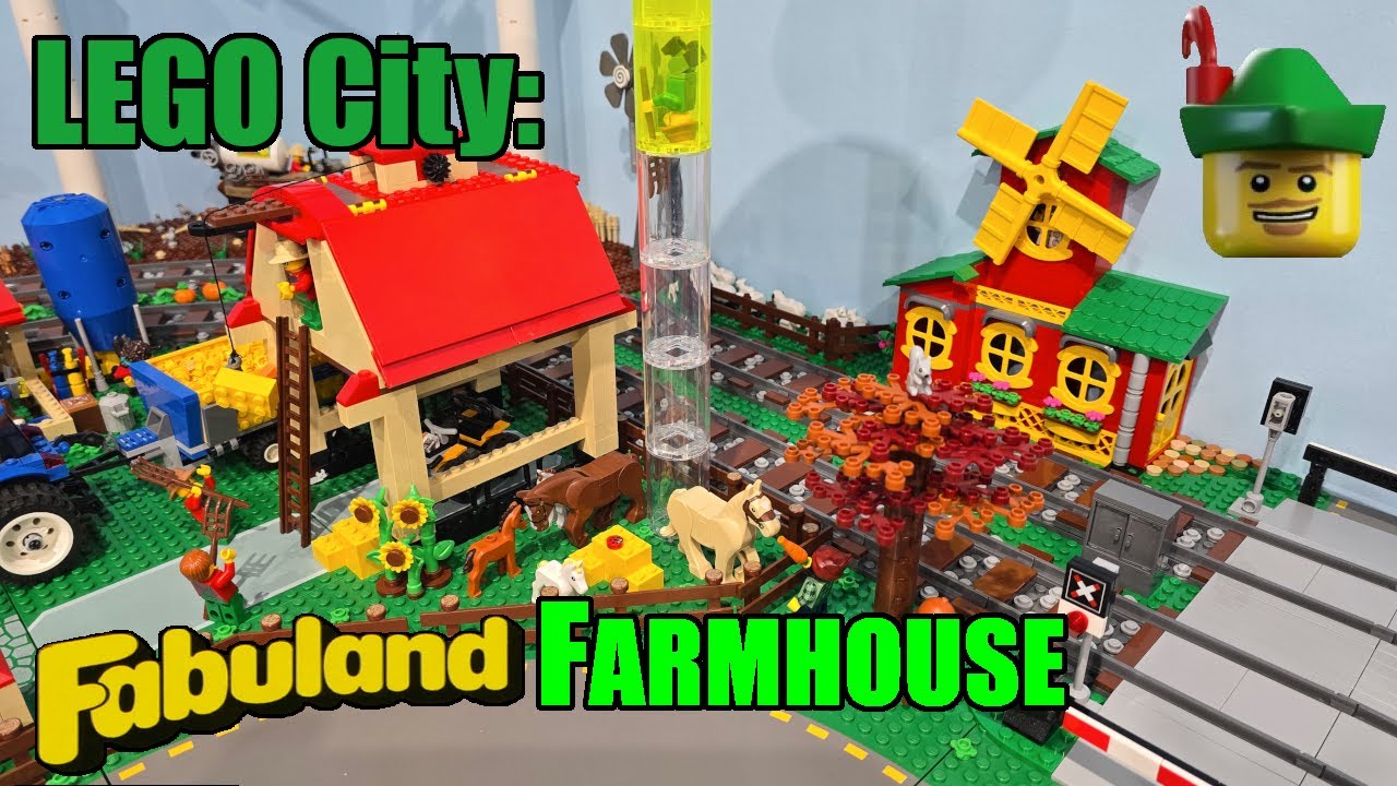 LEGO City - Fabuland Farmhouse MOC & More Farm Stuff 🧑‍🌾🌾🚜🏹