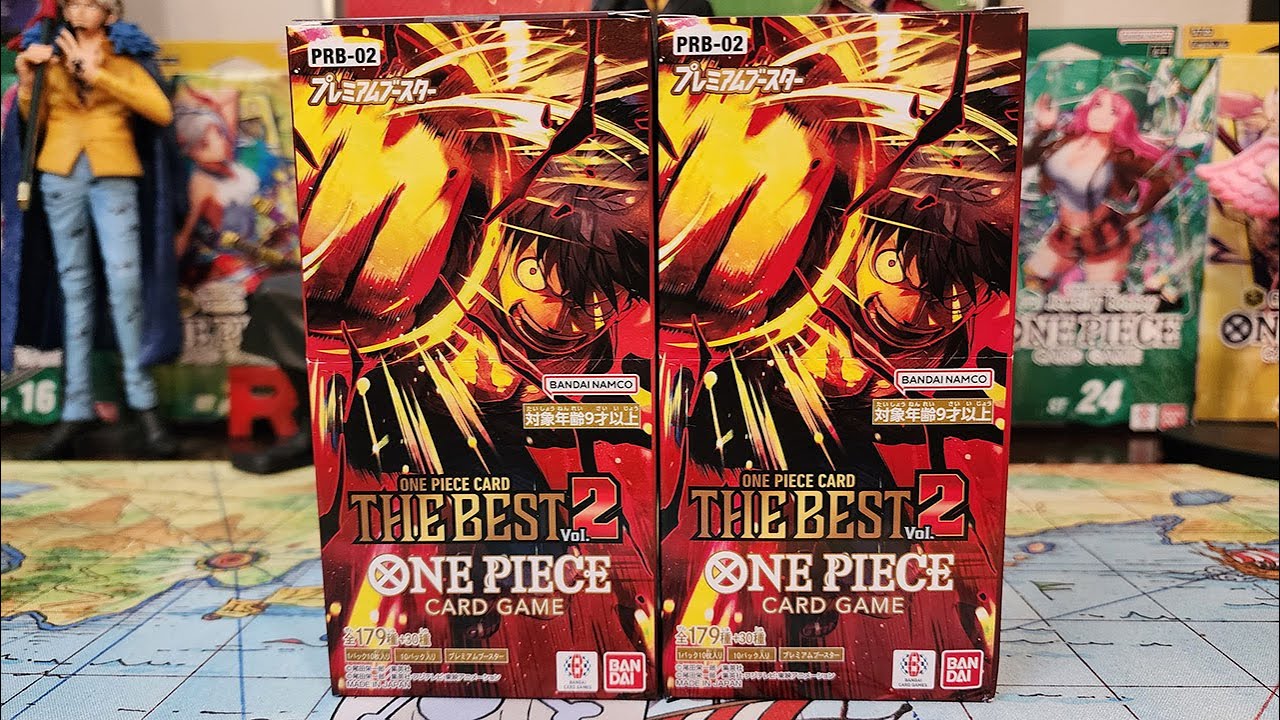 One Piece THE BEST Volume 2 (PRB-02) Double Booster Box Break! - One Piece Card Game