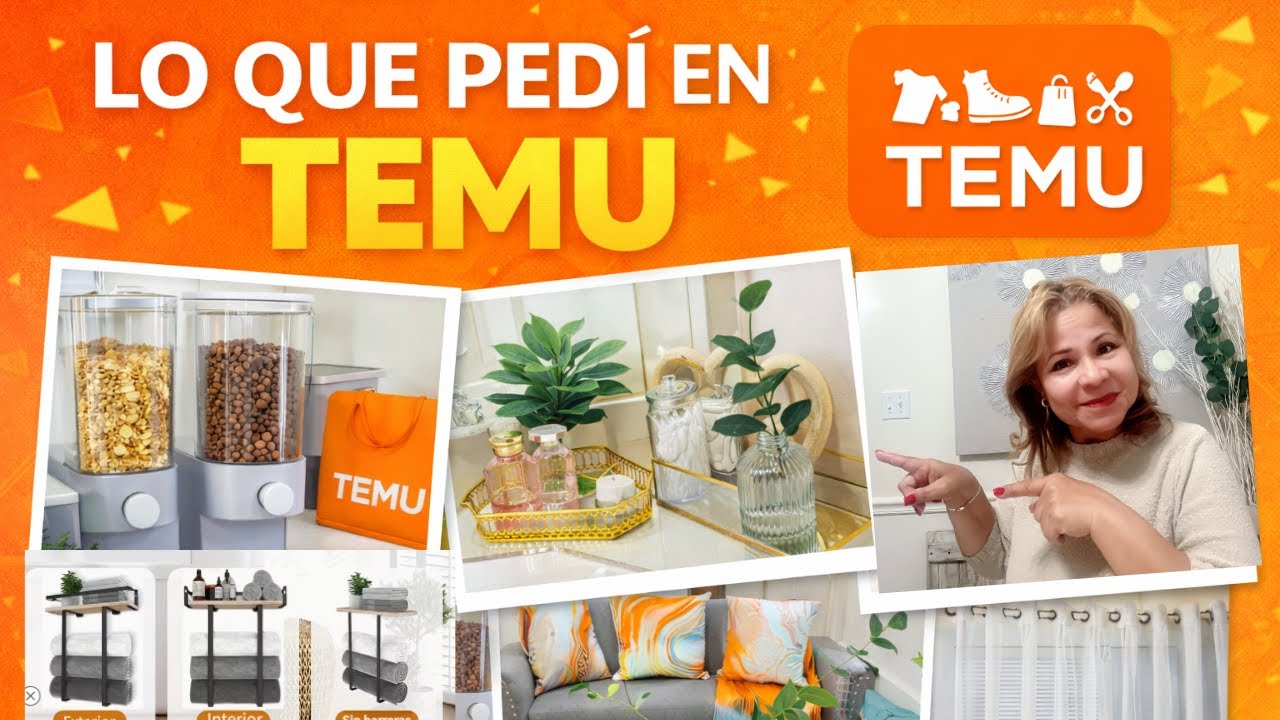 Lo que compre en TEMU | Decoración para el hogar + productos útiles en Temu.