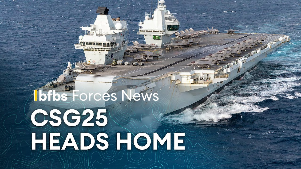 CSG25: HMS Prince of Wales' epic 40,000 nautical mile mission