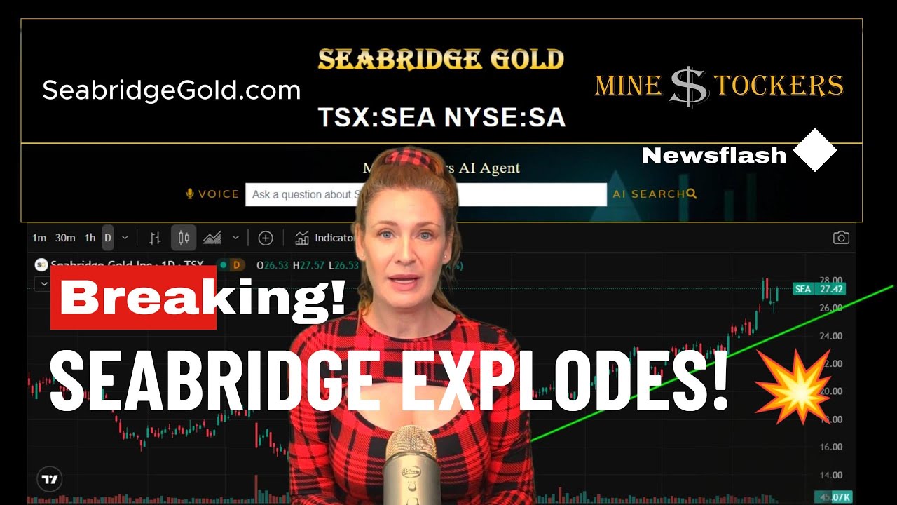 🚀 𝕊𝔼𝔸𝔹ℝ𝕀𝔻𝔾𝔼 𝔾𝕆𝕃𝔻 | 9M Shares Traded + 560m Gold Hit! 💰 KSM Project Update & $121M Cash 📈
