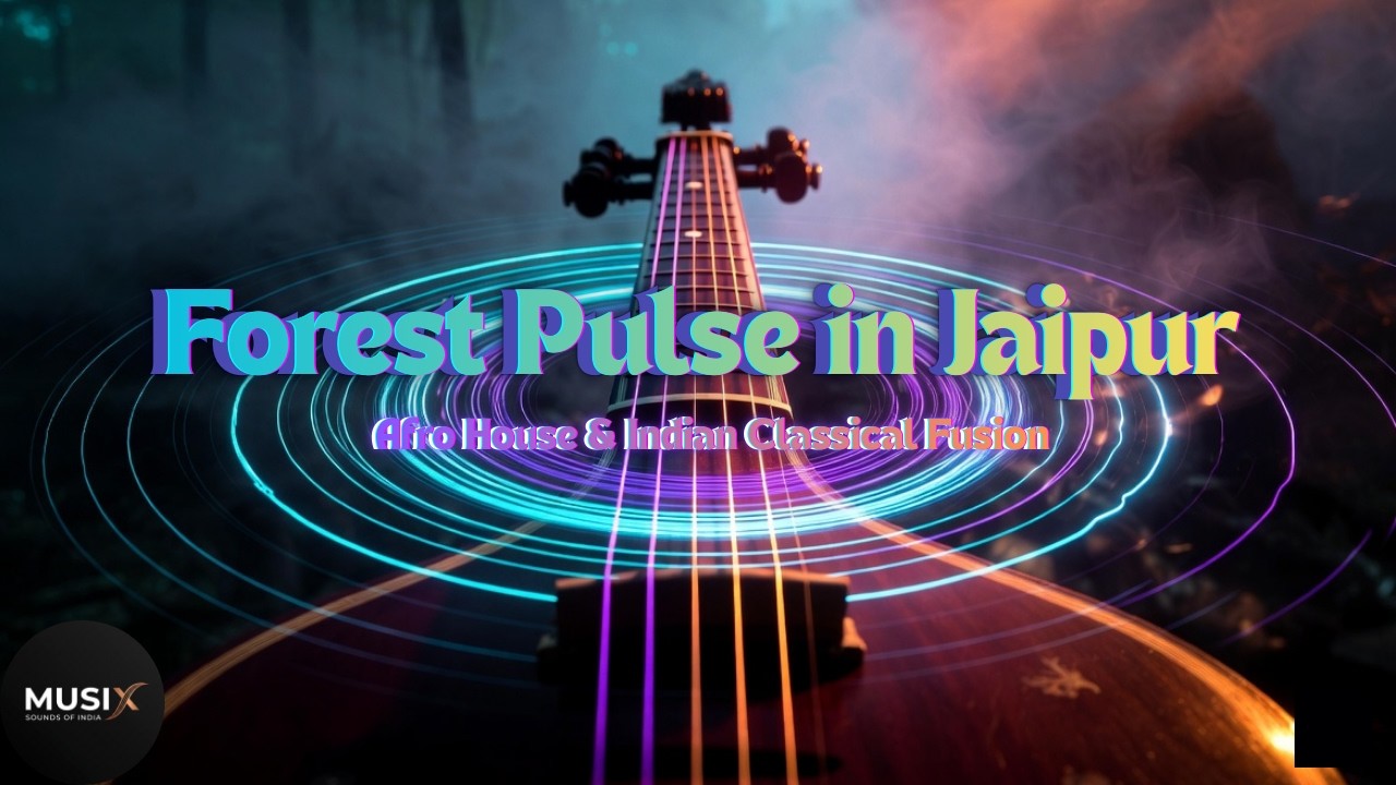 Forest Pulse in Jaipur - Afro House & Indian Classical Fusion | Deep Sarangi & Veena Grooves