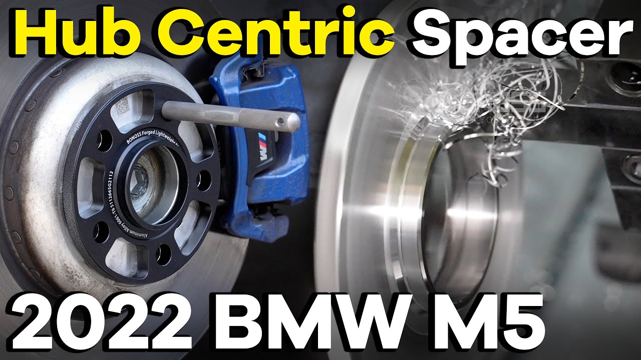 2022 BMW M5 F90 Wheel Spacers with Hub Centric | BONOSS BMW M5 Accessories