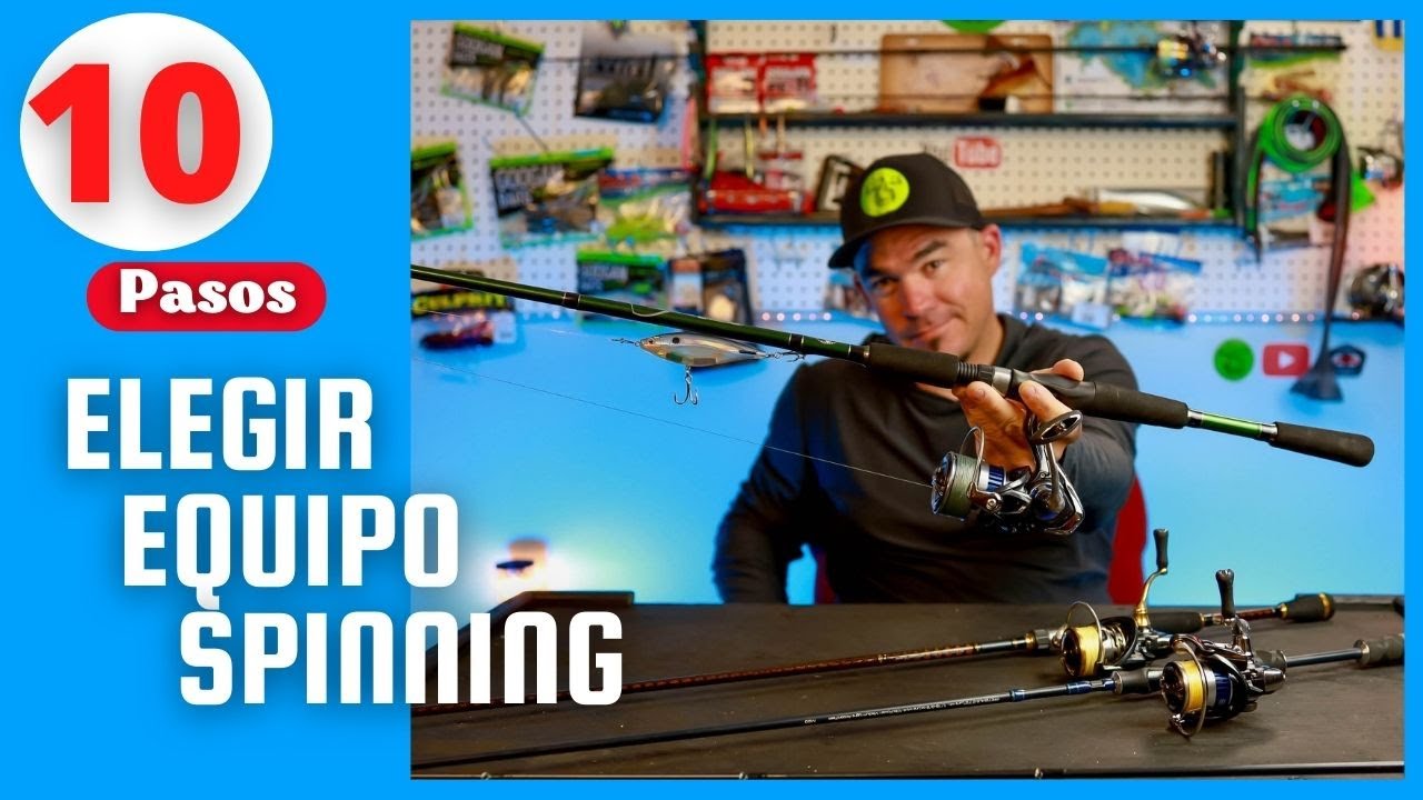 ▶️🔴10 Pasos para  elegir equipo de pesca spinning