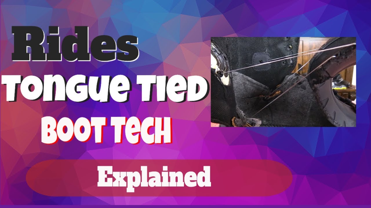 The Tongue Tied Boot Technology By Ride Snowboards: Explained