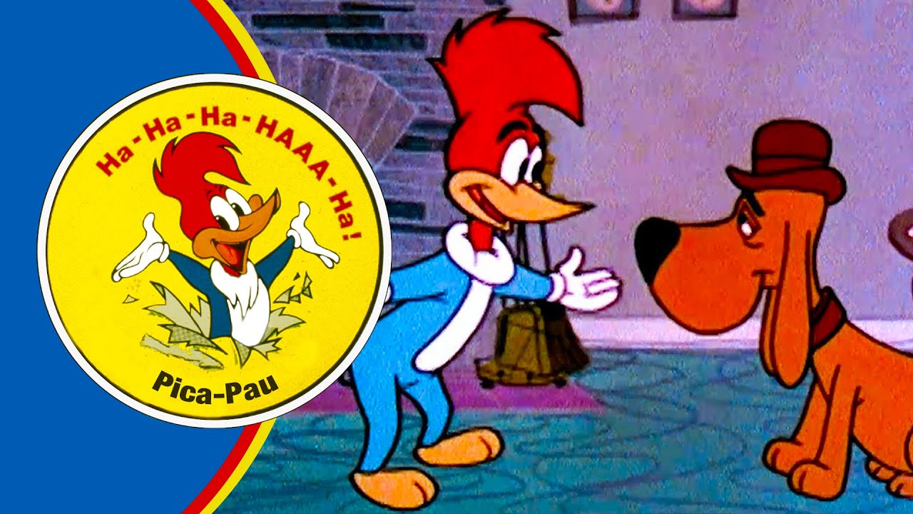 O Cão Falante do Pica-Pau! | 2.5 Horas de Episódios Antigos | Pica-Pau em Português