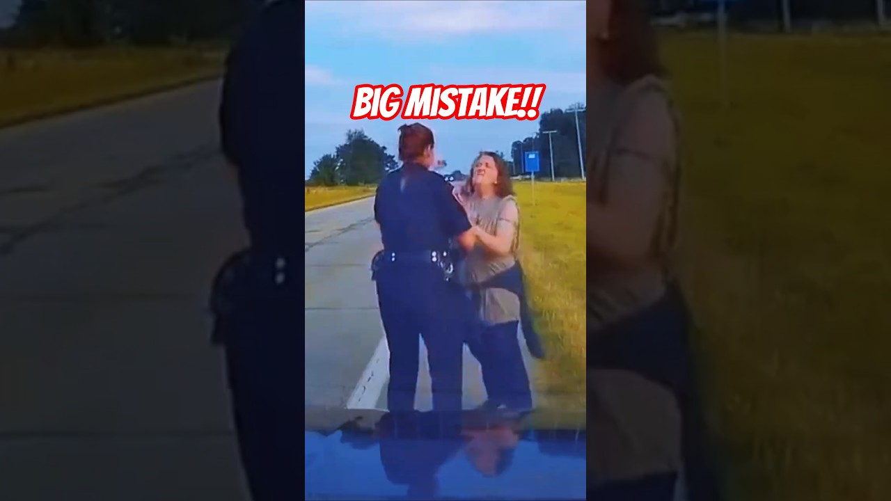 Глупая Карен думала, что сможет победить копа&hellip;🚔🤦&zwj;♀️ #карен