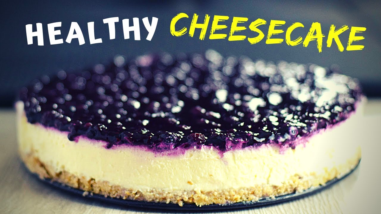 Easy No Bake Blueberry Cheesecake (with oatmeal crust!)