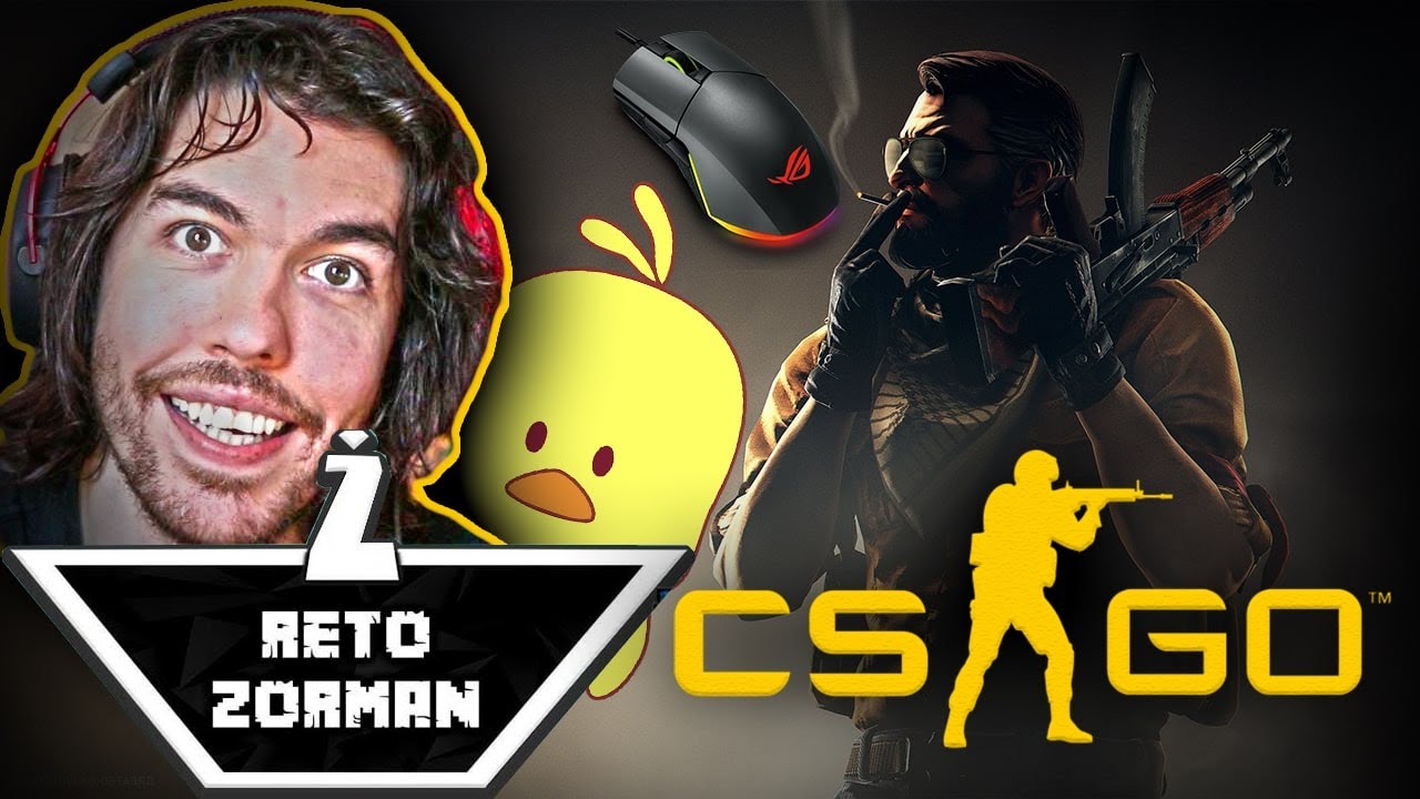 RETO ZORMAN | Jugando CS:GO con la sensibilidad del mouse al M&Aacute;XIMO (con Patopollo)
