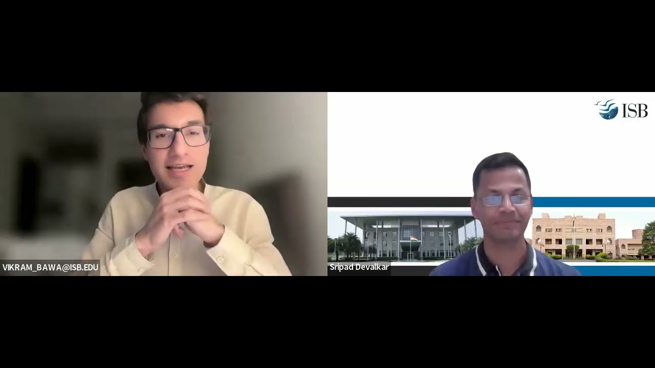 PGP curriculum & learning journey | Interaction with ISB faculty | Recorded session