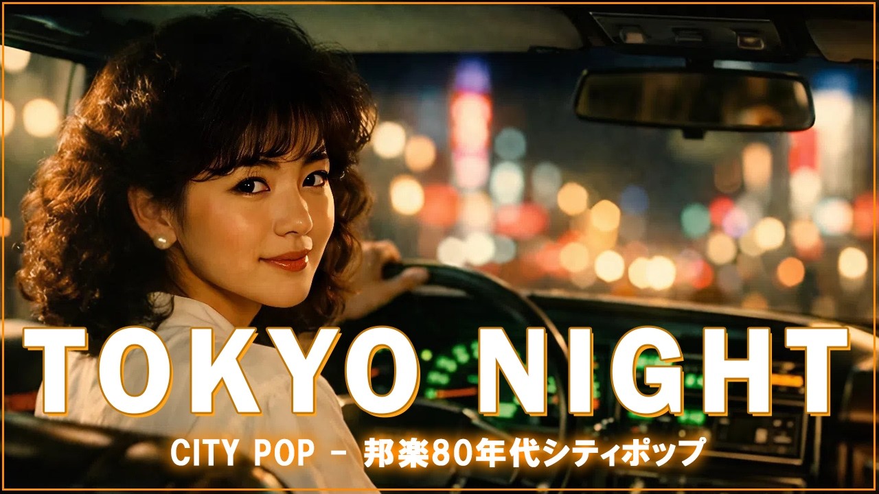 Tokyo Night Drive 🌃 80s Japanese City Pop | 夜の東京 昭和80年代シティポップ 【Playlist 2】