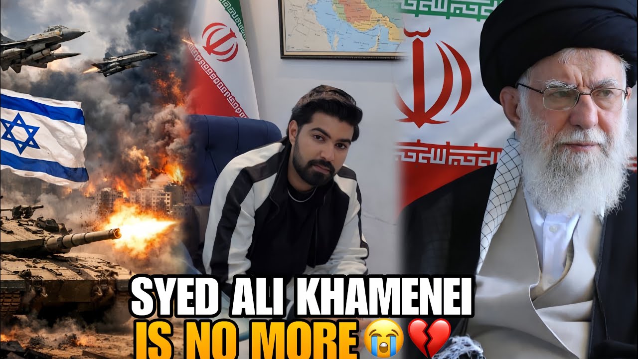 Syed Ali Khamenei is no more😭💔| Iran Israel War | Is World War 3 Going to Start?