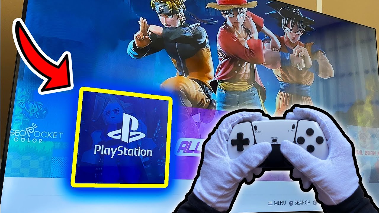 PlayStation Games on M15 Game Stick &ndash; Full List Showcase
