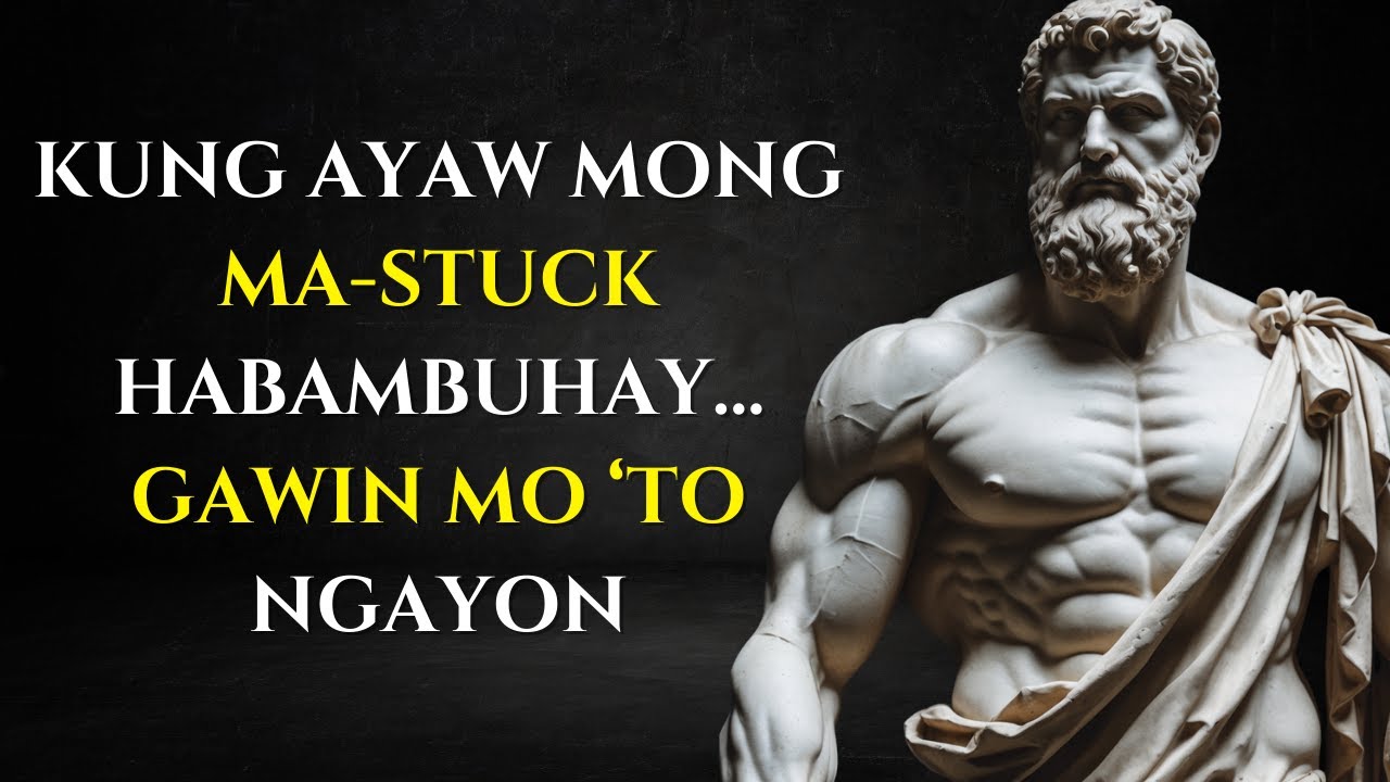 Walang Magliligtas sa’Yo: Kumilos Ka Ngayon Bago Mahuli ang Lahat | Stoicism