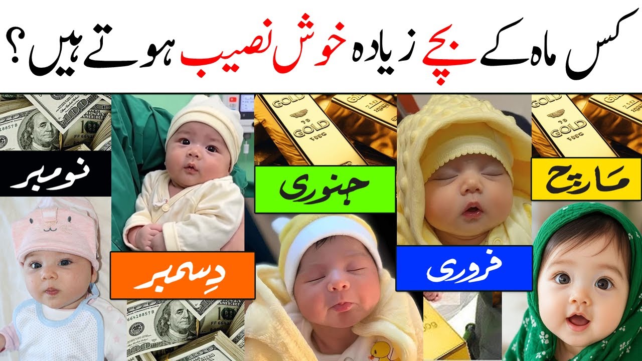 Kis Mahine Mein Paida Hone Wala Bachcha Kaisa Hota Hai | Astrology Formula Of Baby Names