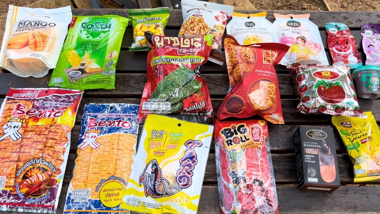 What to Buy in Bangkok Thailand | 15 Recommended Thai Snacks to Bring Home 2024!