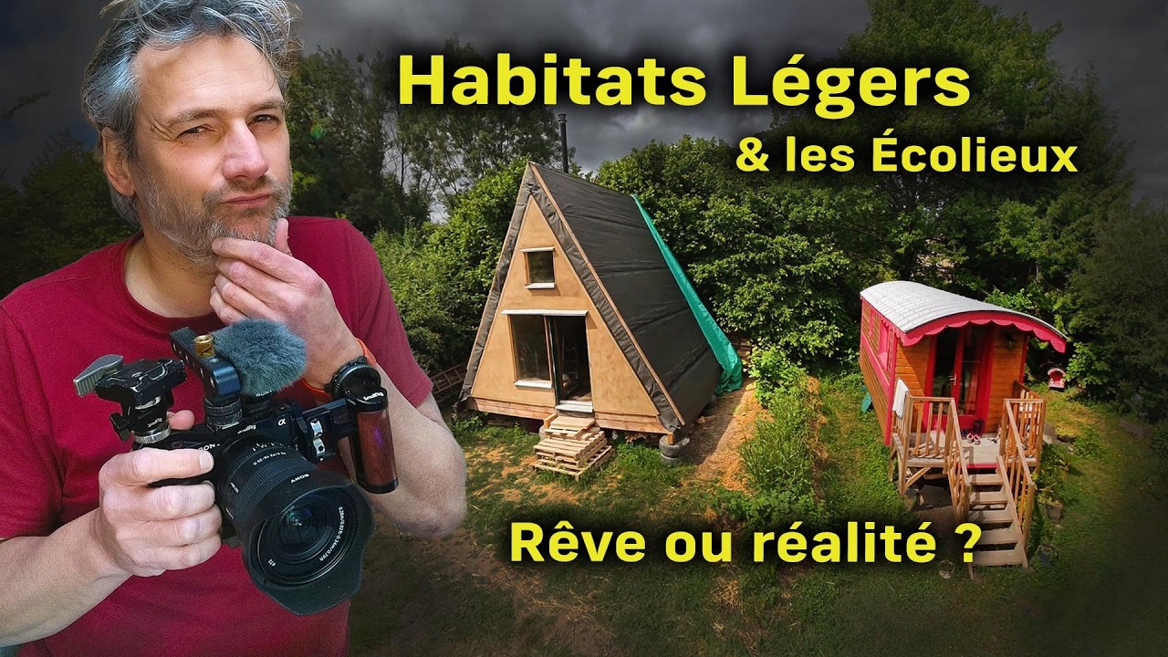 Habitats légers & Écolieux : Rêve ou Réalité ? Vivre Autrement Habitat Alternatif  - Voyage Voyages