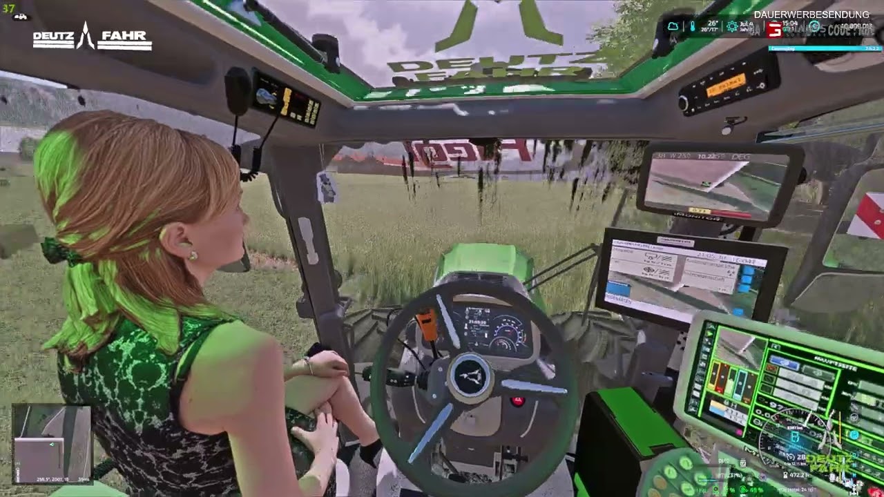 🚜 Quaderballen pressen mit Krone Quaderpresse & Deutz Serie 8 – Fliegl-Kaiser Michl am  🌾 | LS22