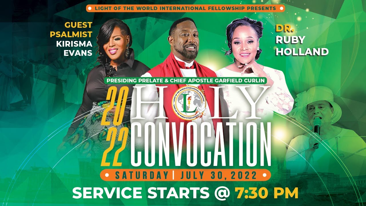 LOTW Holy Convocation | Saturday Evening Session - Dr. Ruby Holland
