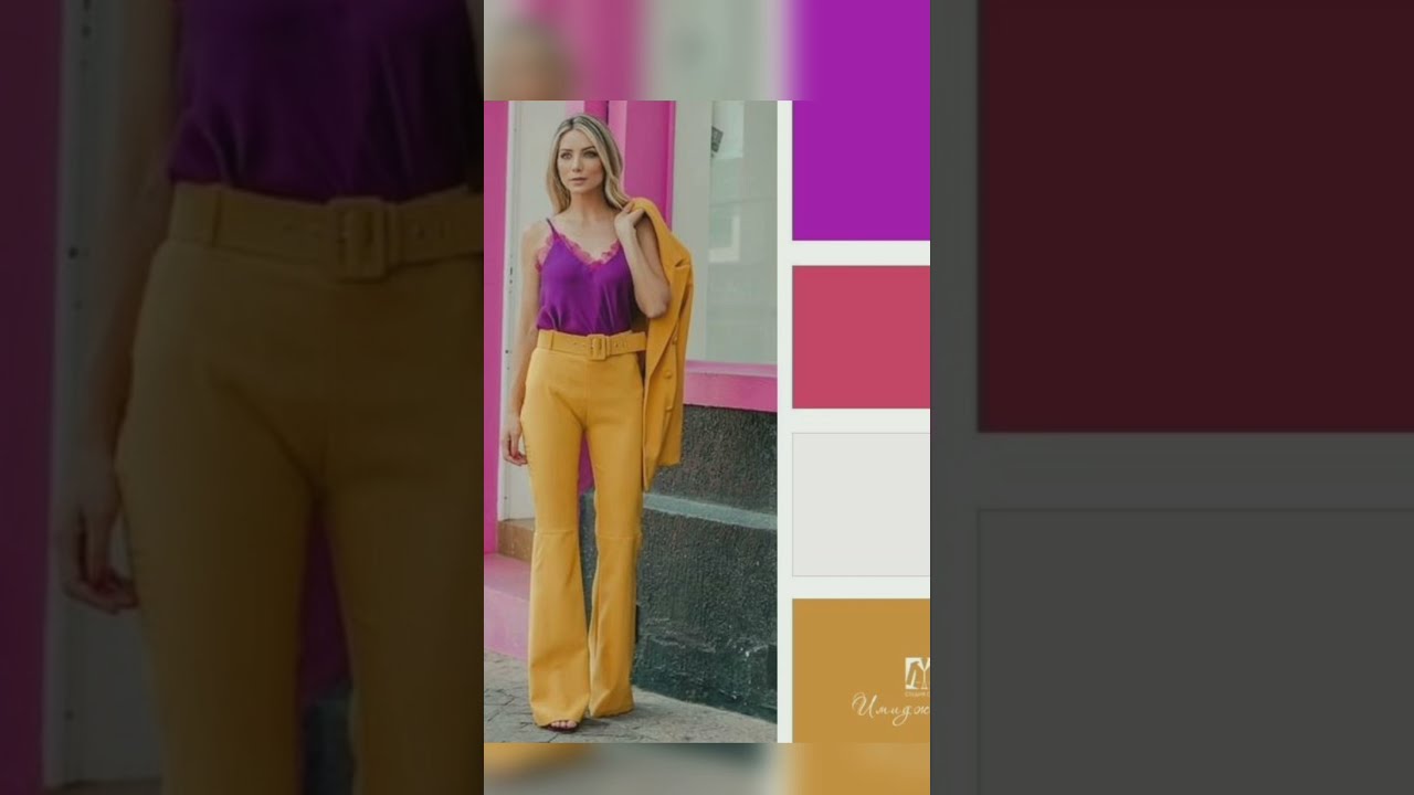 Bright color Contrast outfits styling ideas (western outfits) #shorts