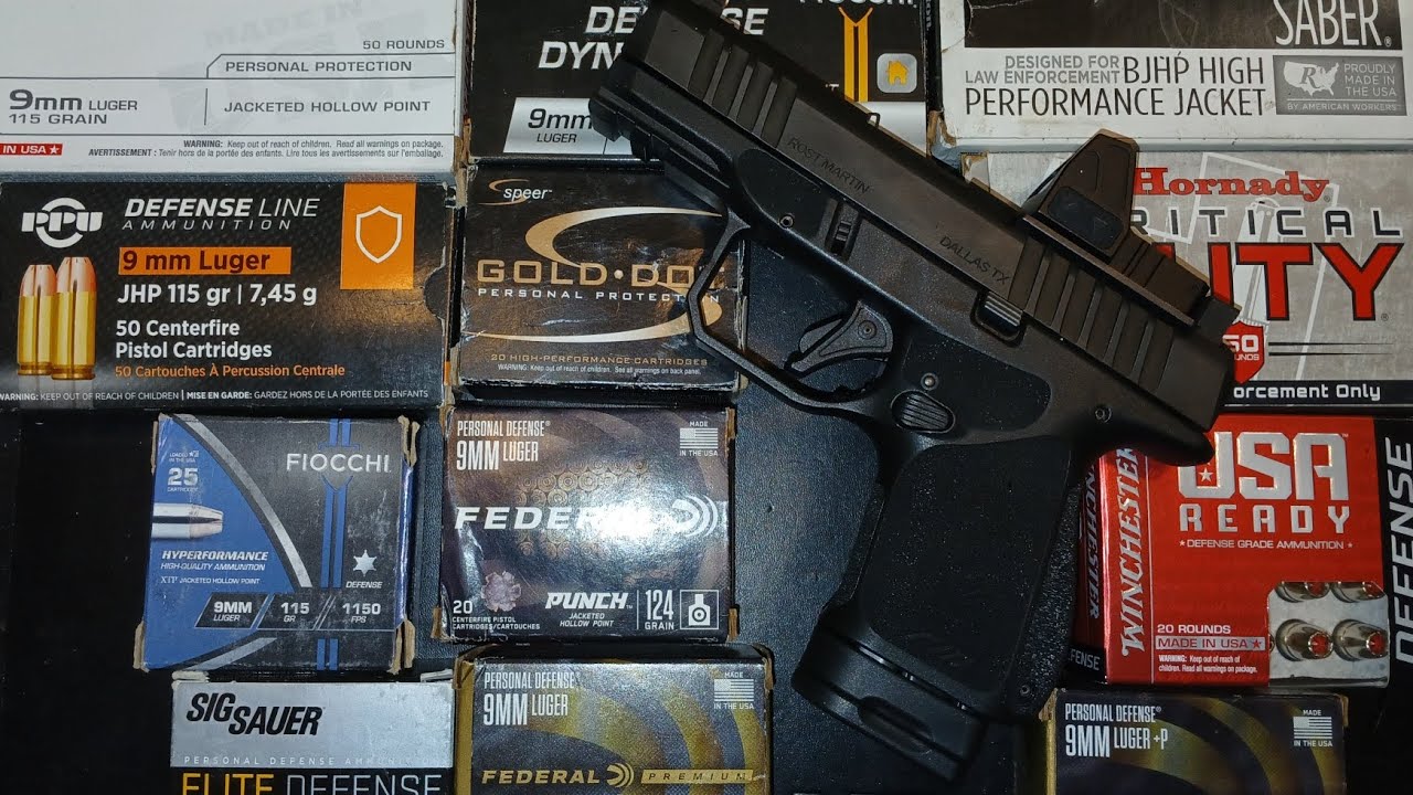 BEST 9mm Hollow Points Are they all Accurate same POI? Which CCW Carry Ammo 12 Different JHP Tested