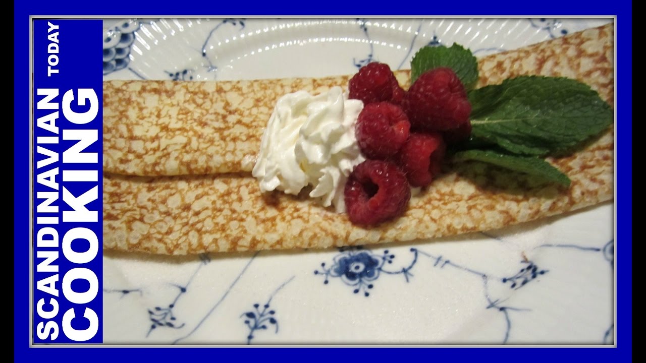 How to Make Traditional Old Fashion Danish Pancakes (pandekage) From Scratch