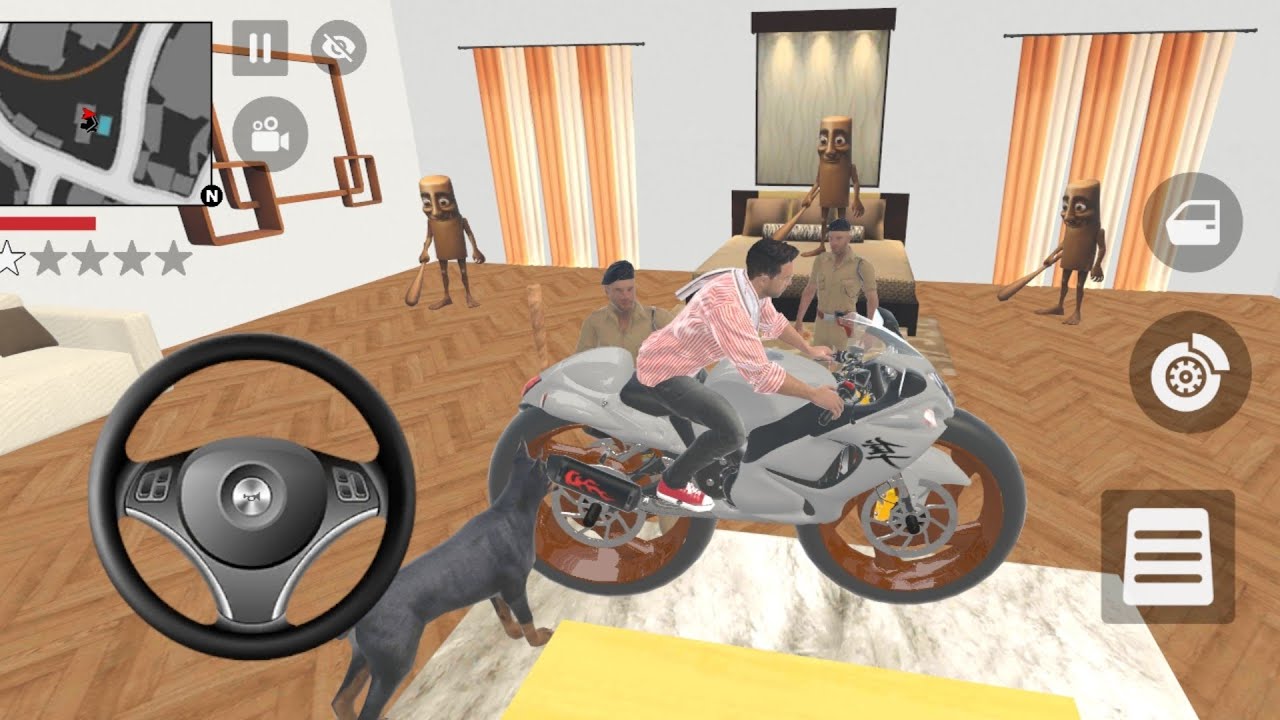indian Thift Auto 🎯SimulatorFranklin modify gold and black Fortuner in Indian Showroom🎮Game