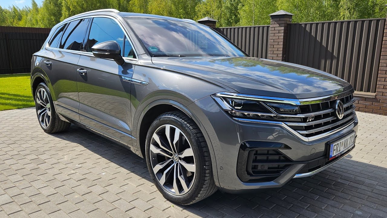 VW Touareg R-Line 2020! 3.0 TDI 286 л.с.! Камеры 360⁰, панорама, фаркоп, проекция пневмоподвеска.