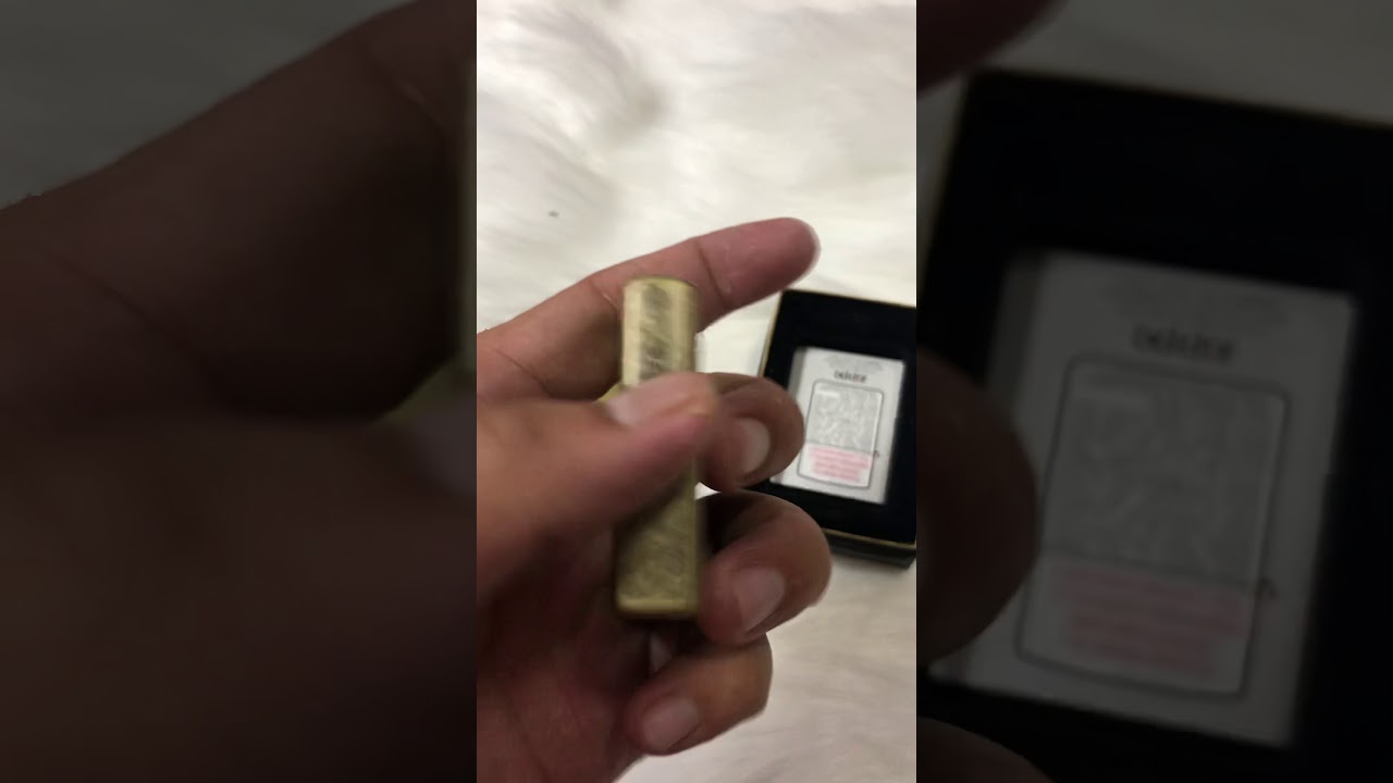 Zippo brass antiques 1996 new full box🔥