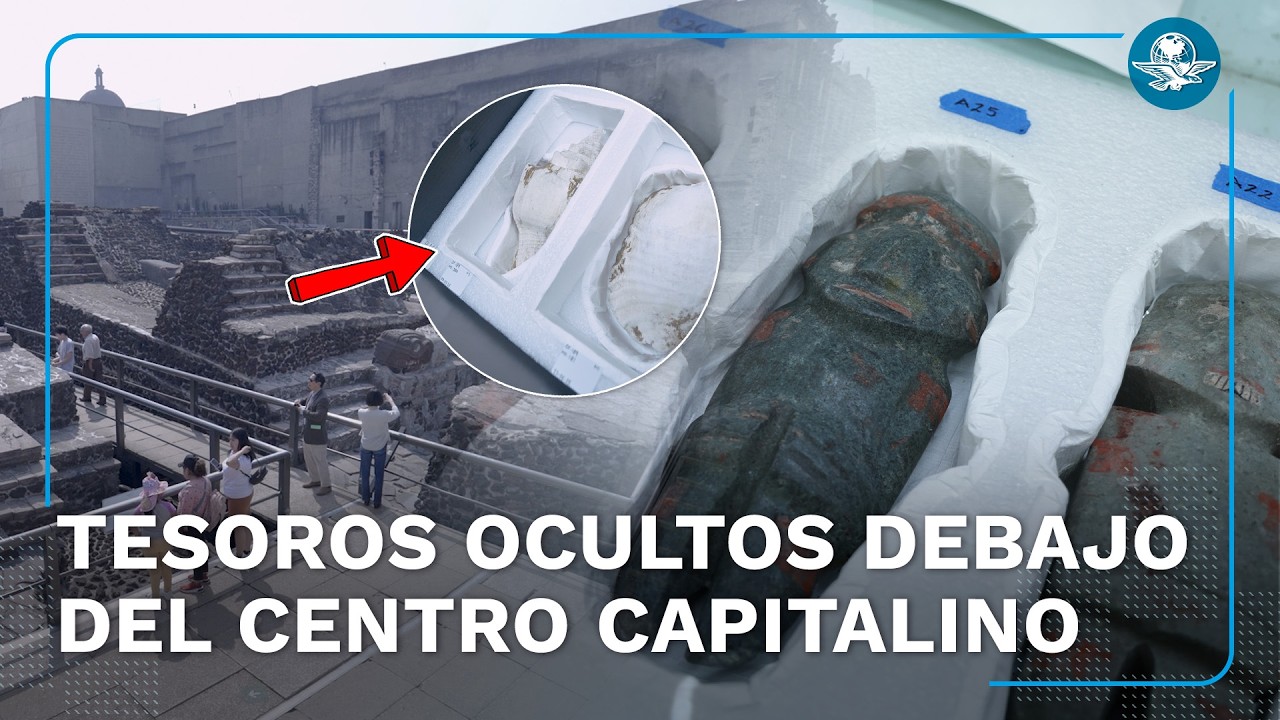 Estos son los cofres sagrados del Templo Mayor que escondían ofrendas a Tláloc