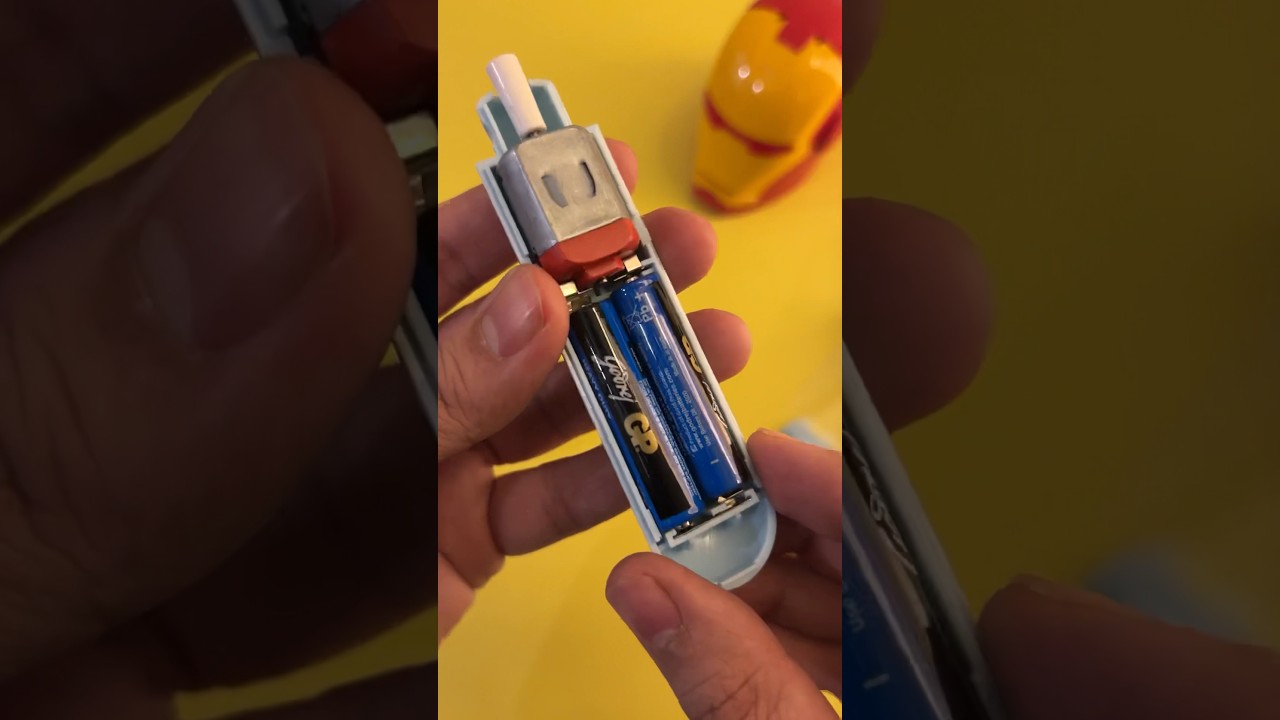 How to change electric eraser batteries ? #unboxing #asmr #kawaiistuff #stationary #fyp #trending