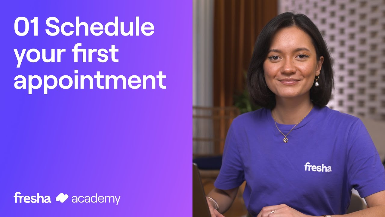 Schedule your first appointment | Fresha Academy