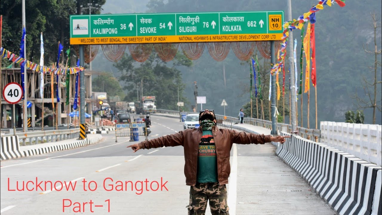 Vlog - 1 Sikkim Bike Trip | Lucknow to Gangtok Part -1 #UPwale #Lucknow_wale #Sikkimtrip