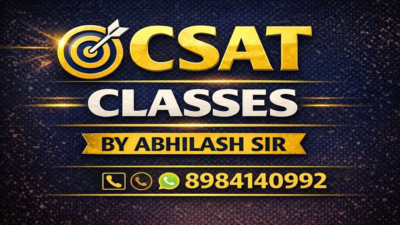 CSAT CLASS | MATH CLASS |  OPSC OCS 2026 | OSSC CGL | By Abhilash Sir | KALINGA IAS |  #ocs #oas